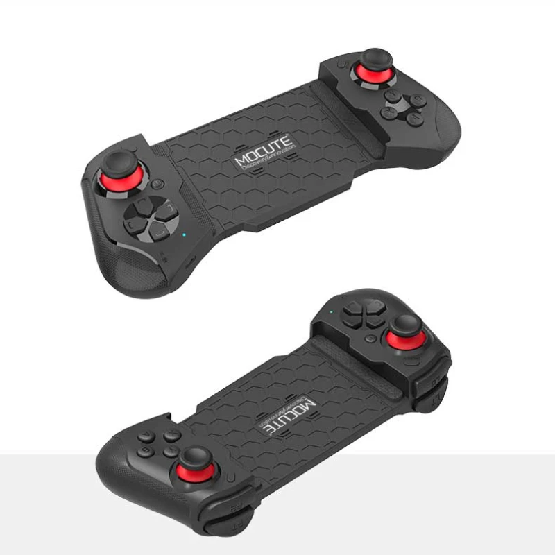 Telescopic  Bluetooth-compatible Game Controller Wireless Gamepad Trigger Joystick For PUBG For IOS 13.4 Below Android Phone