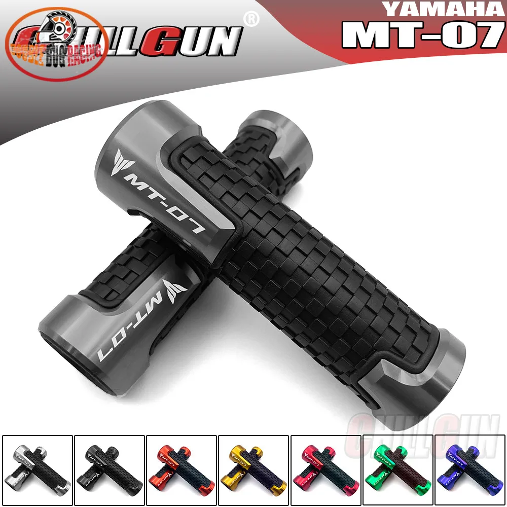 Motorcycle Cnc Accessories 22mm Hand Grips Rubber Gel Handle Grip