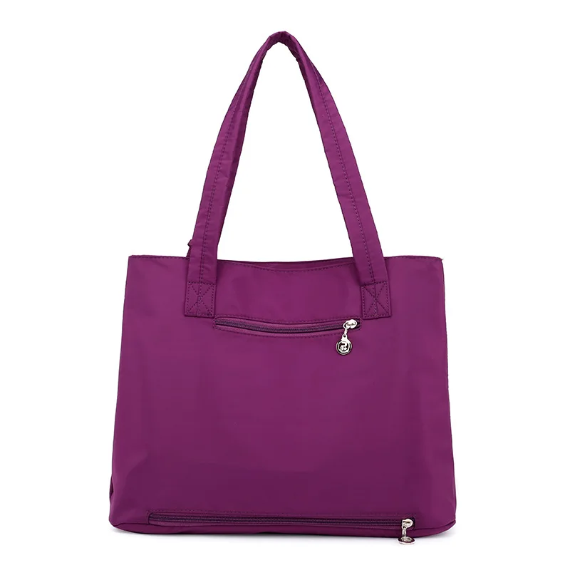 

CHIBAO Versitile Fashion Nylon Waterproof Women's Casual One-Shoulder Handbag Wet And Dry Separation Compartment Bag