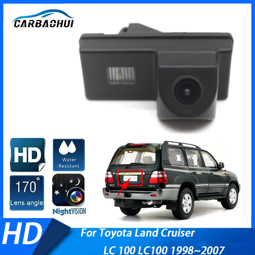 Камера заднего вида с ночным видением Автомобильная камера Full HD CCD для Toyota Land Cruiser