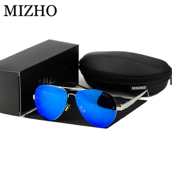 

MIZHO Rose Gold Vidrio Luxury Star Men Sunglasses Polarized Women Driving Brand Designer UVA oculos de sol Mirror 2020