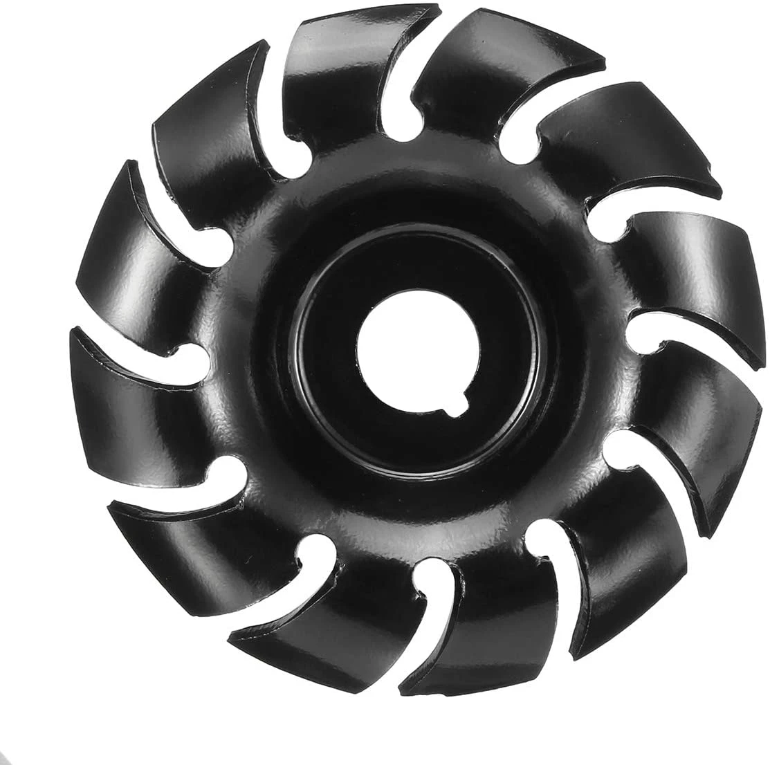 90mm 12 Teeth Grinder Shaping Disc 16mm Bore Manganese Steel Wood