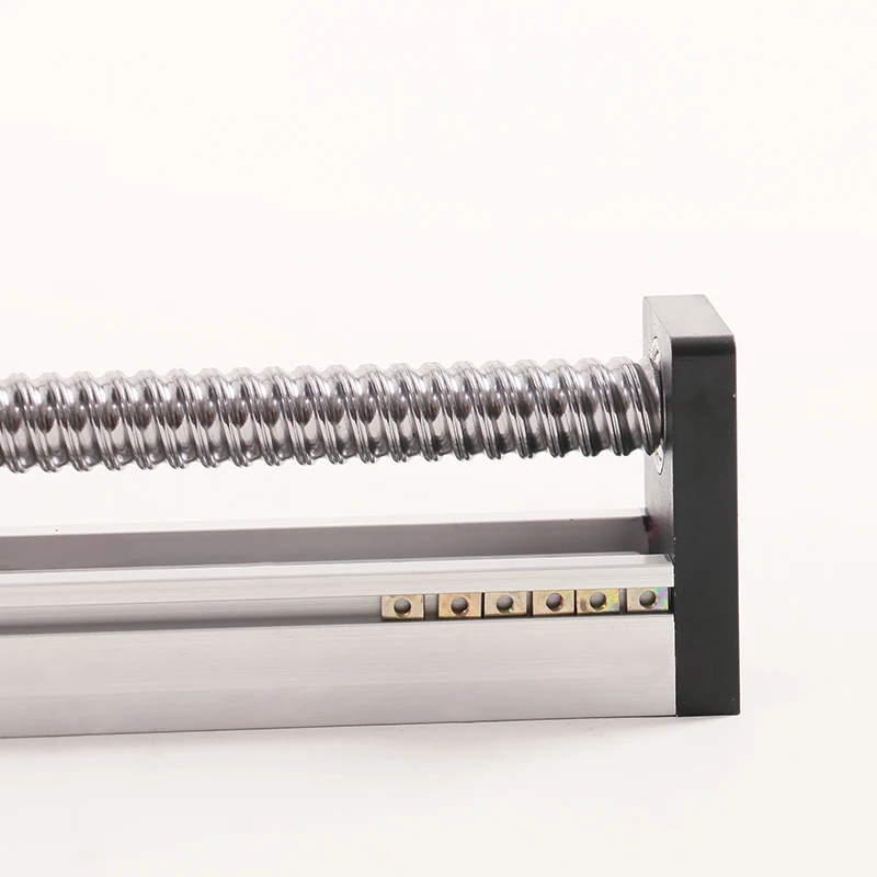 RXS40 Ball Screw 700mm CNC Motorized Linear Guide Rail Stepper Motor Stage Linear Module For X Y Z DIY Router