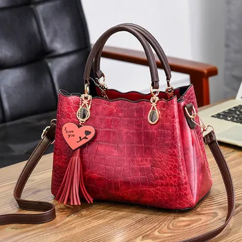 

Luxury Women Handbags And Purses leather Bag Large Capacity Ladies PU Handbag Totes Shoulder Bags Autumn Vintage Bag