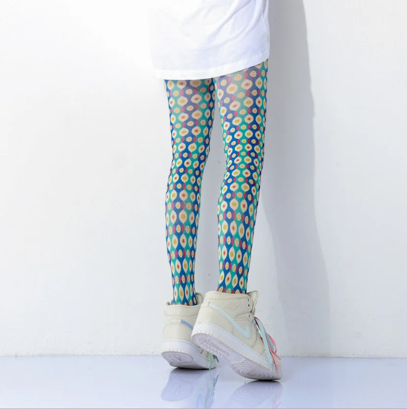 Womens Creative patterned pantyhose 