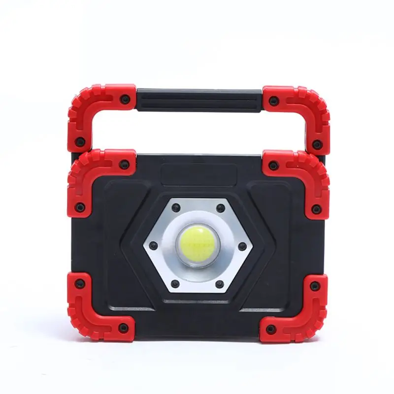 USB Rechargeable Work Lamp Outdoor Wireless Light Waterproof 10W Camping Hiking Lights Flashlight Emergency Portable E65B