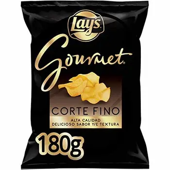 

Lay's Gourmet Patatas Fritas Premium Corte Fino - 180 gr