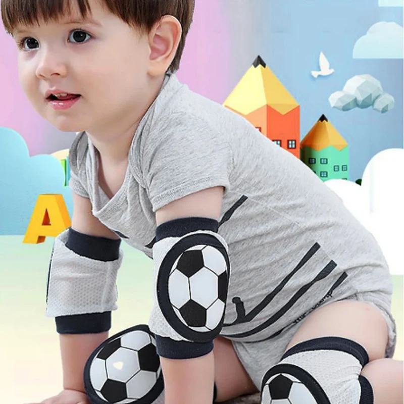 Безопасные Детские наколенники для ползания, налокотники для малышей, многофункциональные наколенники для колен малышей BM88