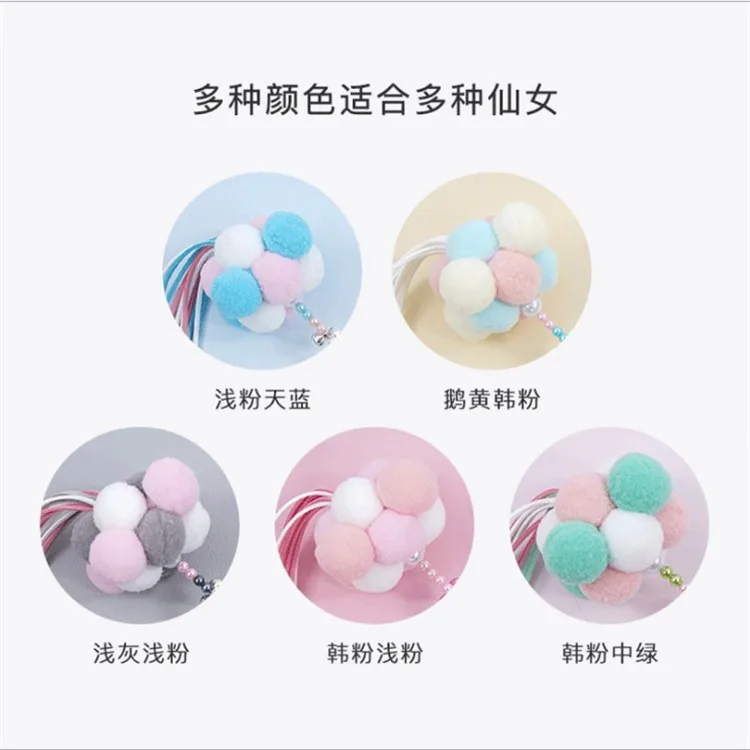 Douyin сказочная кошка, Дразнилка для кошки, играющая удочка, колокольчик, ручная работа, плюшевая перьевая игрушка, стальная проволока, товары для домашних животных, игрушка для кошек