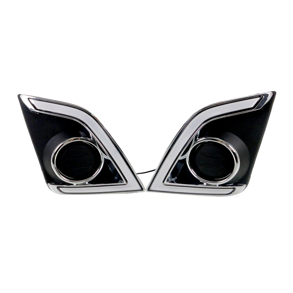 CSCSNL 2 шт. светодиодный DRL Габаритные огни для ISUZU D MAX DMAX 2014 2015 2016 2017 12V ABS колпак