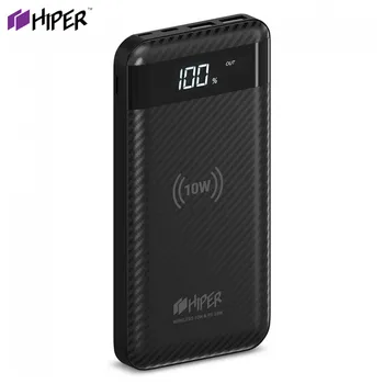 

Power Bank HIPER SX10000 fast charge PD QC type-c macbook charger compact power banks