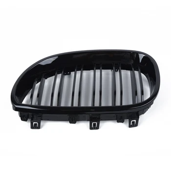 

1x Gloss Front Kidney Grill Grille For BMW E60 E61 5 SERIES 2003-2010 replace