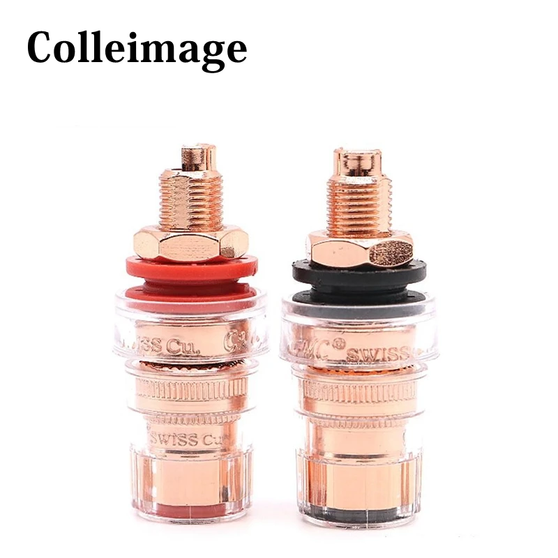 Colleimage Hifi аудио CMC 858 S CU R из чистой меди 99.998% Ампер CD плеер DVD VCD связывающий пост