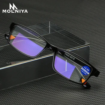 

New Trend Reading Glasses Reading Glasses Men and Women High Quality Half Frame Diopters Business Office Men Reading Glasses