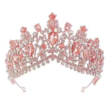 

1pc Rhinestone Exquisite Bridal Crown Wedding Headdress for Wedding