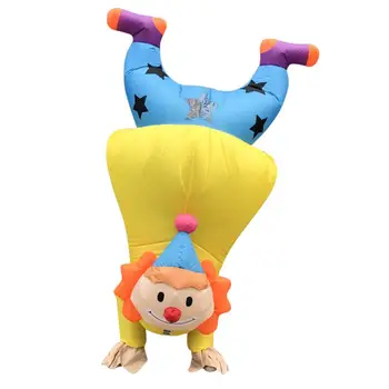 

Funny Upside-Down Handstand Clown Buffon Inflatable Costume