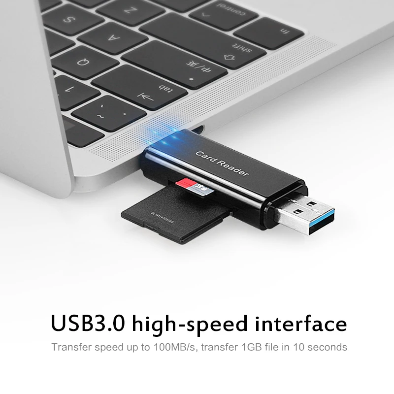 USB + type c два в одном кардридер универсальный для мобильных