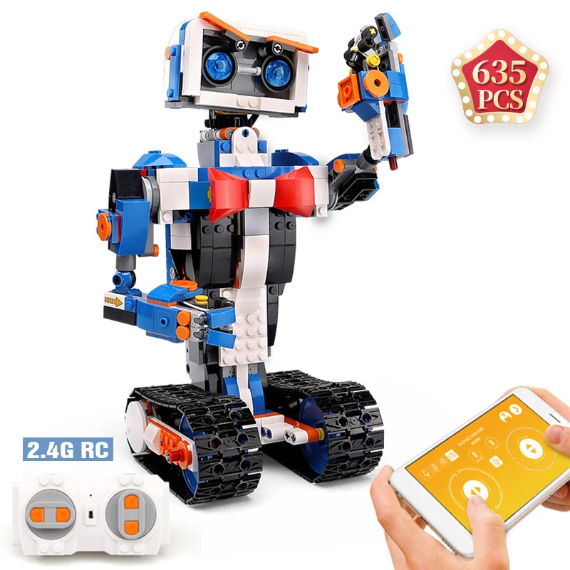 Technic электрическое дистанционное управление Робот строительные блоки