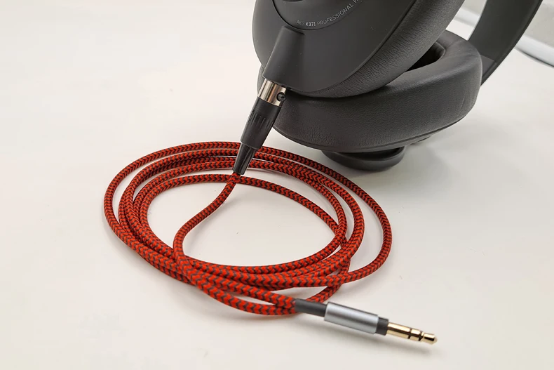 Nylon Audio Cable For Beyerdynamic DT1990 PRO DT1770 PRO DT 700 Pro X DT 900 Pro X Headphones
