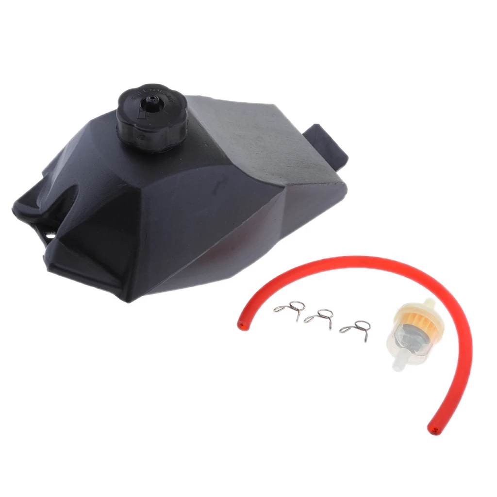 ENGINE MOTOR GAS FUEL PETROL TANK FILTER RED HOSE MINI SCOOTER 49CC