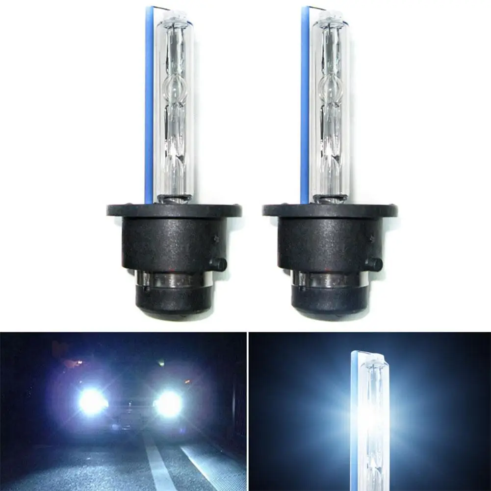 2 шт. универсальные ксеноновые HID фары 35 Вт 4300K-1200K D2S/D2C/D2R белые светодиодный лампы