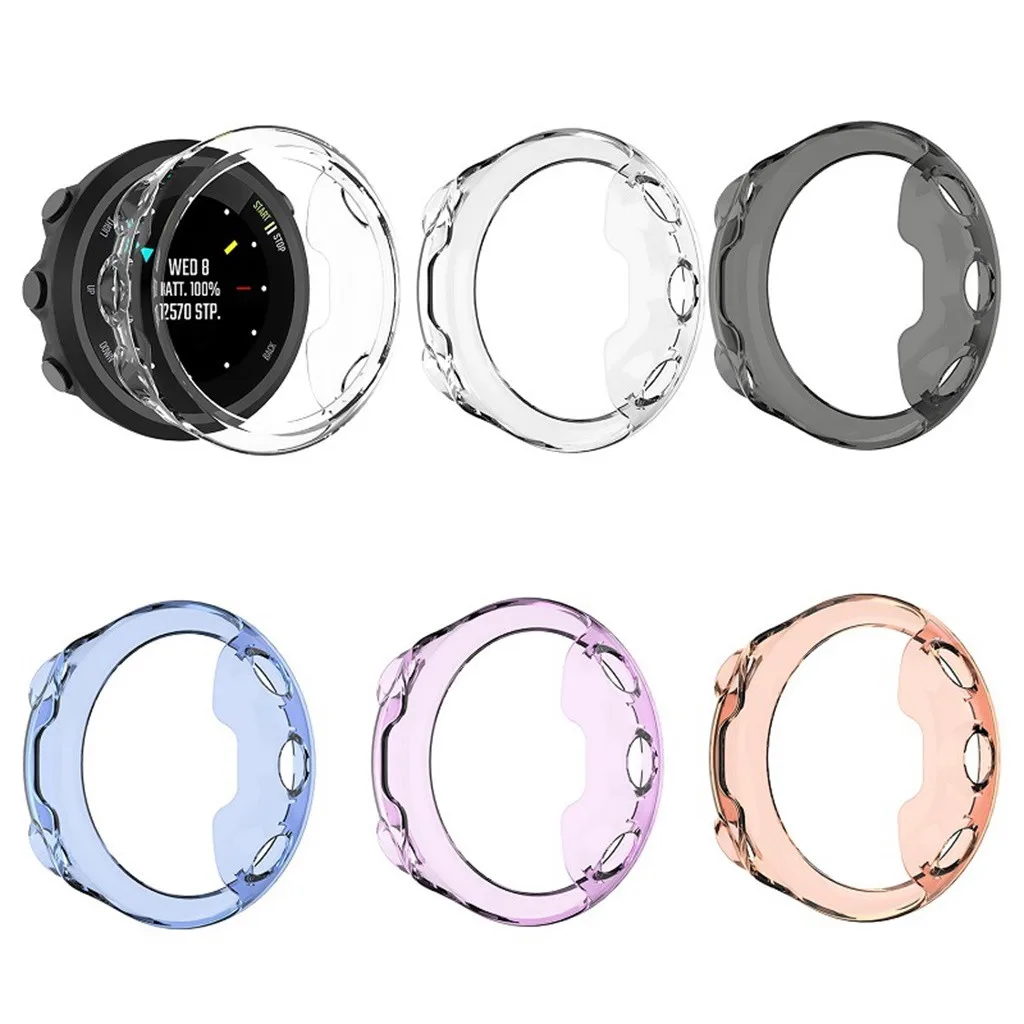 ТПУ Мягкий защитный чехол ультра-тонкий прозрачный для Garmin Forerunner 45 Смарт