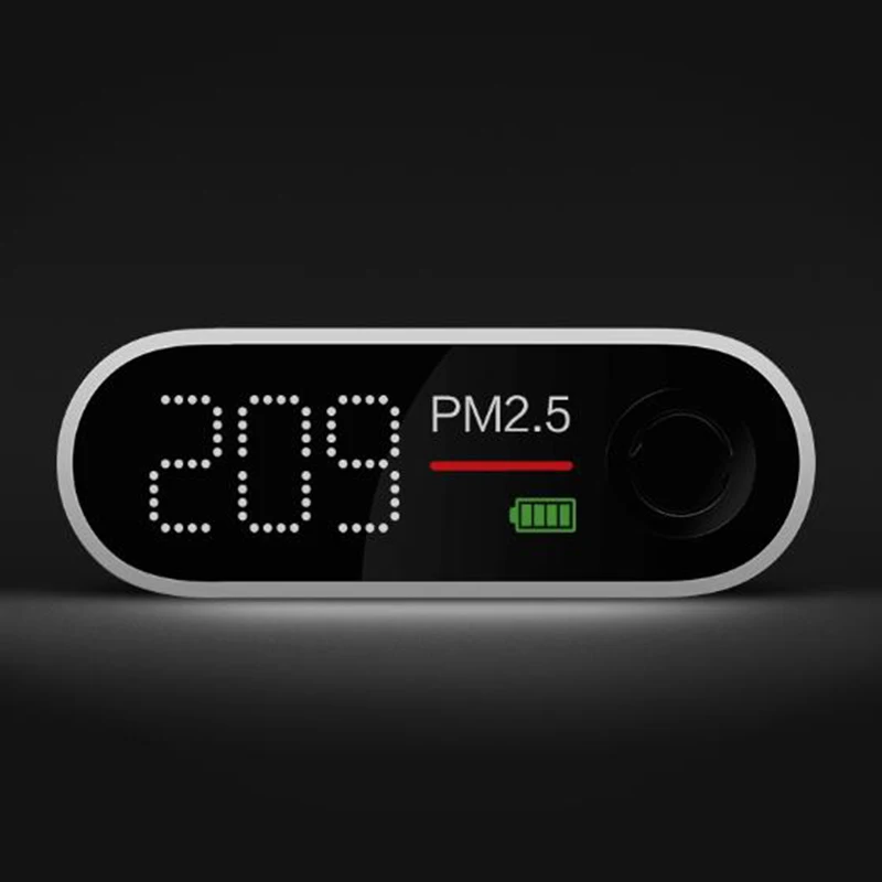 Kaufen Xiao mi Smart mi PM2.5 Luft Detektor Tragbare PM 2,5 mi ni Empfindliche mi jia Air Qualität Monitor Für Home büro Hotel mi Led bildschirm