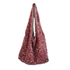 Women Sequin Single Shoulder Fashion Hand Carrying Single Shoulder Environmental Shopping Bags ► Photo 2/6