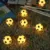Футбольные Мячи Струнные Огни 10 LED Футбол Гирлянда Огни Спальня Главная Свадьба Рождество Декоративные Огни для Бара Клуба