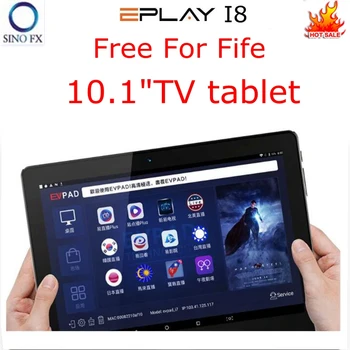

Eplay i8 tv tablet 10.1 inch Android 7.1 PC lifetime free iptv box upgrade from Evpad tablet i7 free iptv apk
