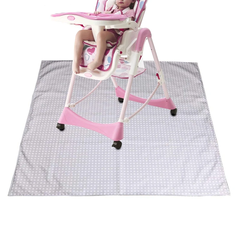 buy Baby High Chair Floor Mat Protector Cover Washable Splat Mats