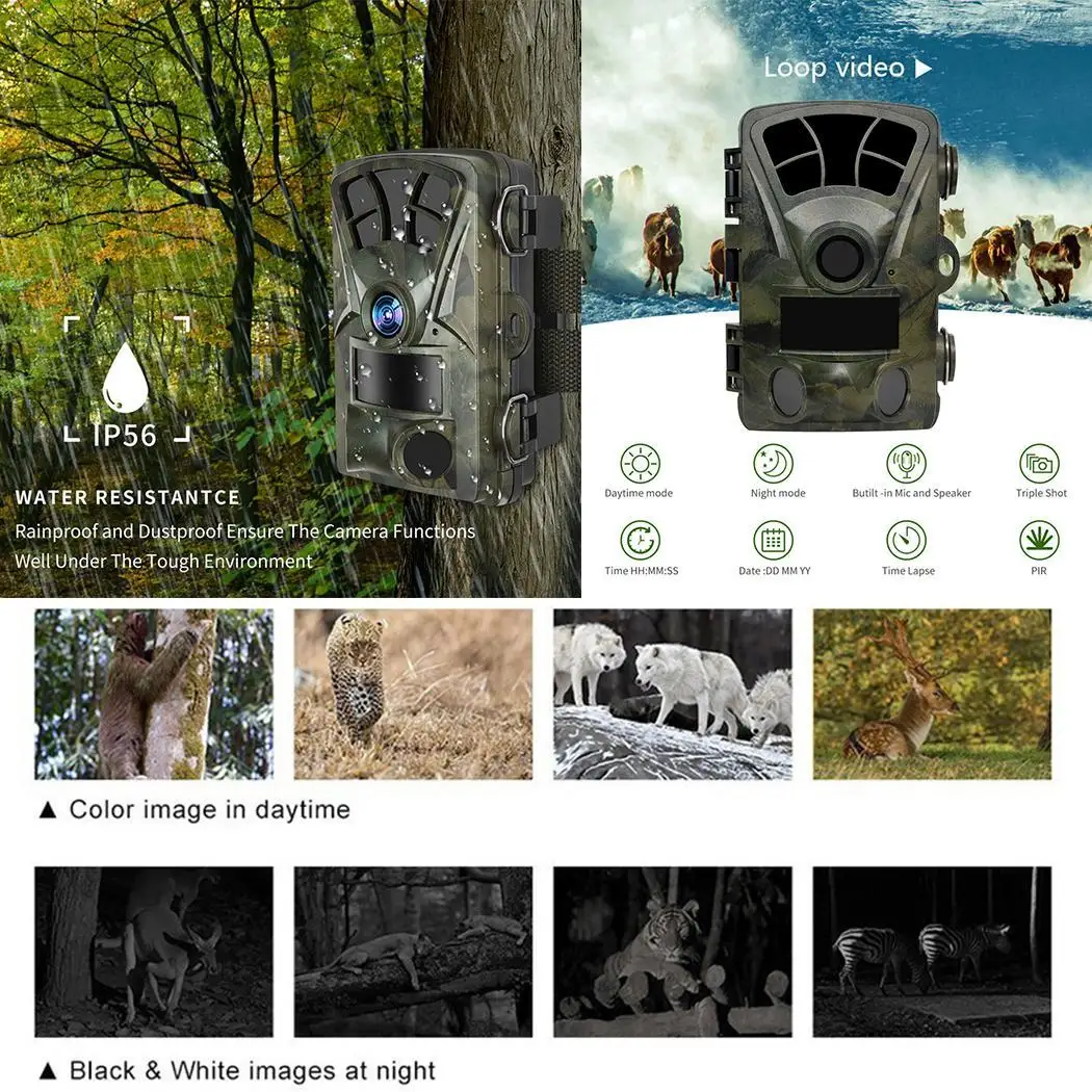 

H885 Outdoor HD Waterproof Infrared Hunting Camera Set