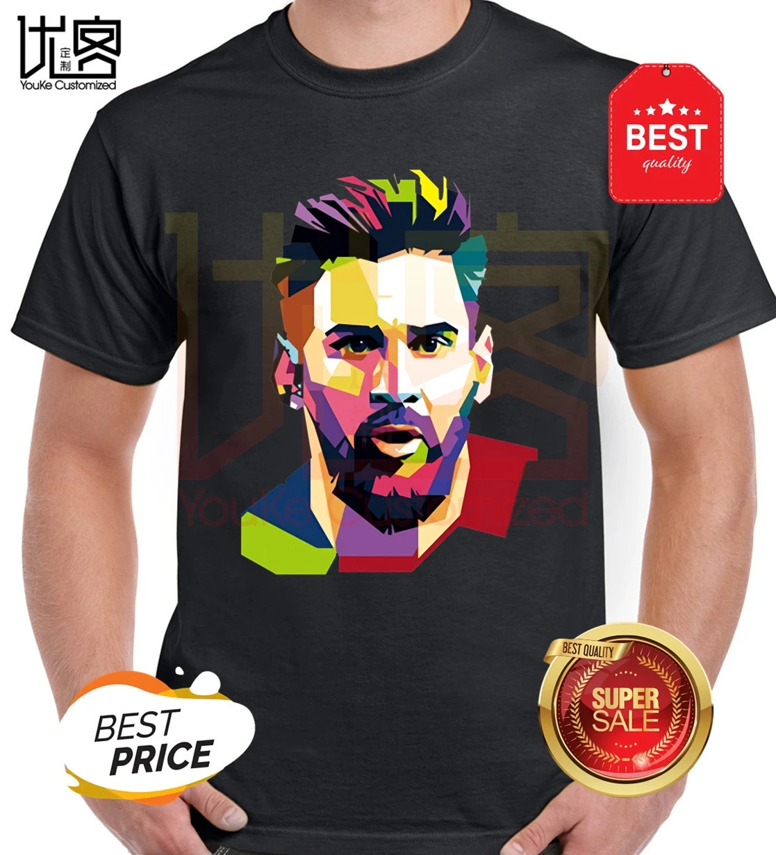 2020 Lionel Messi рубашка мужская с коротким рукавом 10 футболка хлопковая Топы Аргентина