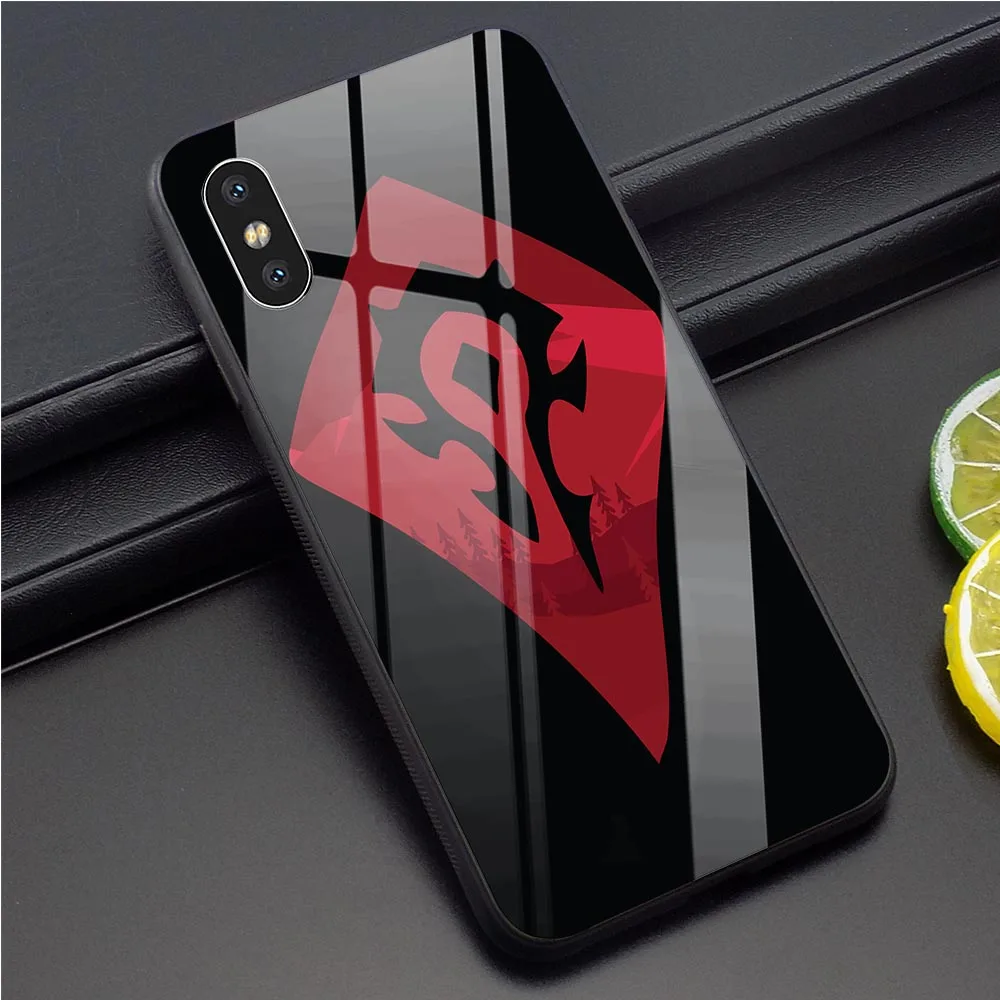 

Hearthstone Heroes of Warcraft Tempered Glass Phone Case for iPhone 11 pro 5 Cover XR X 7 8 Plus 6 6S 5S SE Xs Max Pattern