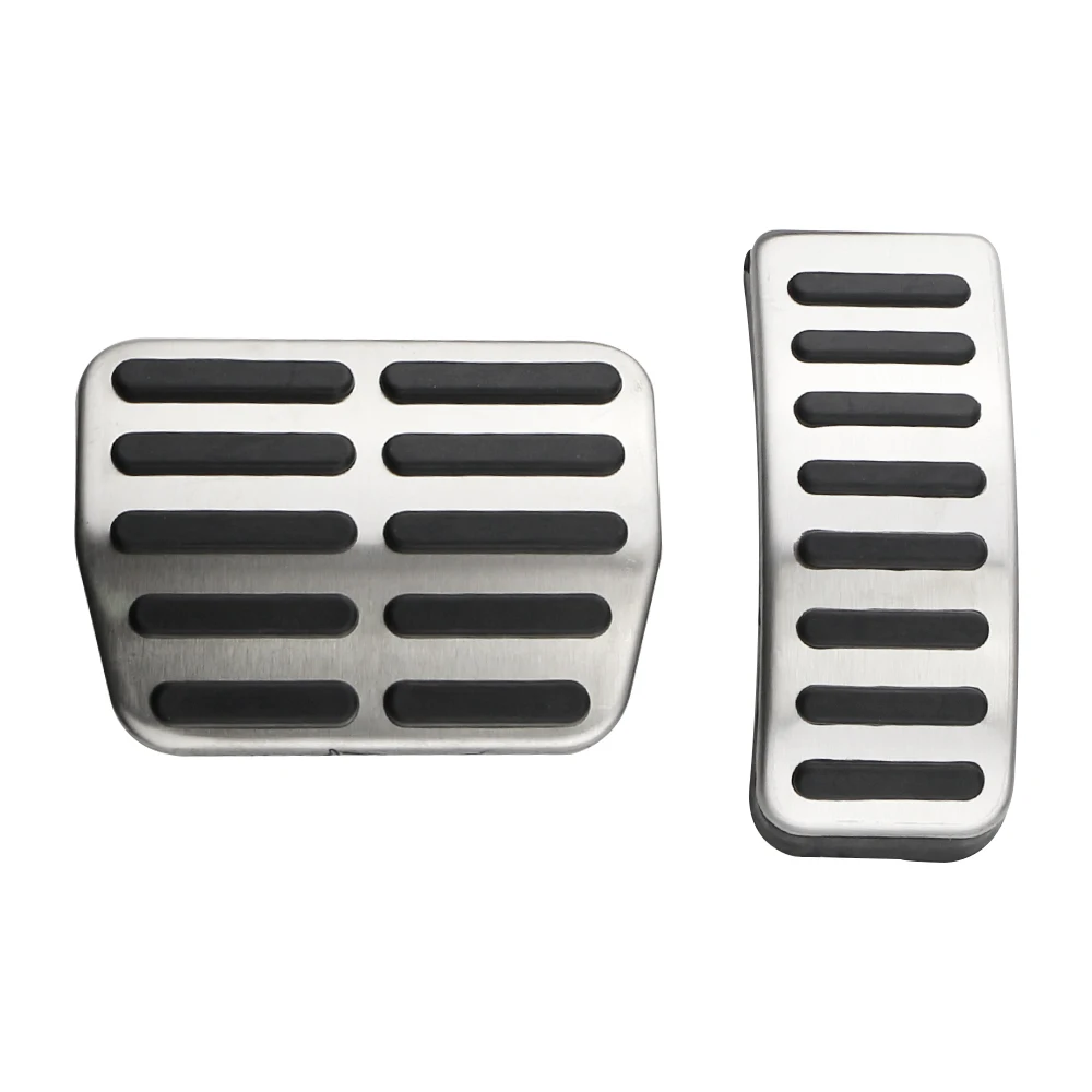 Zeratul Auto Pedals Gas Brake Car Pedal Pad Cover for Volkswagen VW Polo 6N 6N2 9N 9N3 6R Hatchback Sedan 1996-AT MT car accessories car pedals pedal cover stainless steel pedal cover