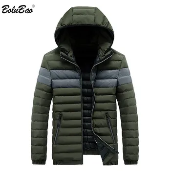 

BOLUBAO Men Fashion Hooded Jacket Autumn New Men's Solid Color Comfortable Jacket Male Brand Business Casual Jacket Coats