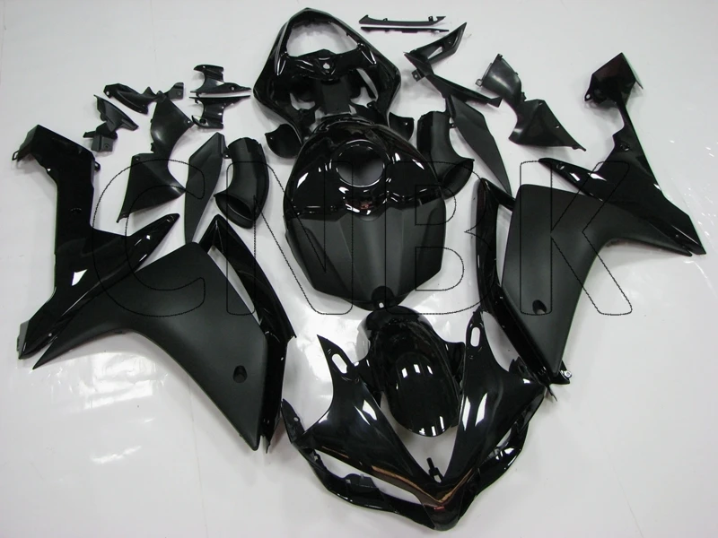 Для YZF1000 R1 2007 Обтекатели YZF1000 R1 08 черный Обтекатели YZFR1 2007-2008 Обтекатели