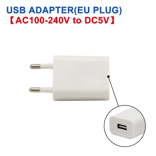Adapter (EU) Сенсорный переключатель DC5V USB светодиодный мини-Книжный светильник 1,5 Вт Светодиодный настольный светильник для чтения красный синий зеленый белый портативный гибкий USB светодиодный ночник s - Испускаемый цвет: Adapter (EU)