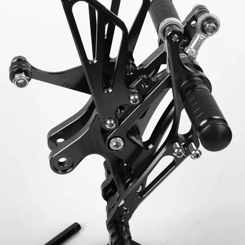 Для Yamaha YZF R1 1998 1999 2000 2001 2002 2003 ЧПУ Rearsets подножки подножек задний тормоз переключения регулировки в комплекте; Серебристые черный, красный