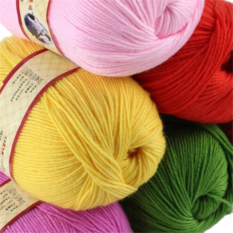 1 шт. кашемировая пряжа шерстяная акриловая из смешанного волокна ручная для