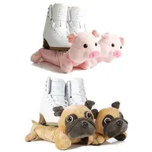 Обувь для катания на коньках, чехол для детей и взрослых, плюшевый защитный чехол для катания на коньках, аксессуары для катания на коньках