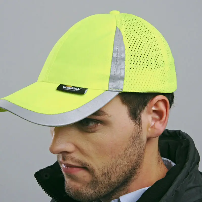 

2019 Newest Fashion Bump Cap Safety Work Baseball Caps Adjustable Wear Hard Hat Head Protection Reflective Baseball Caps
