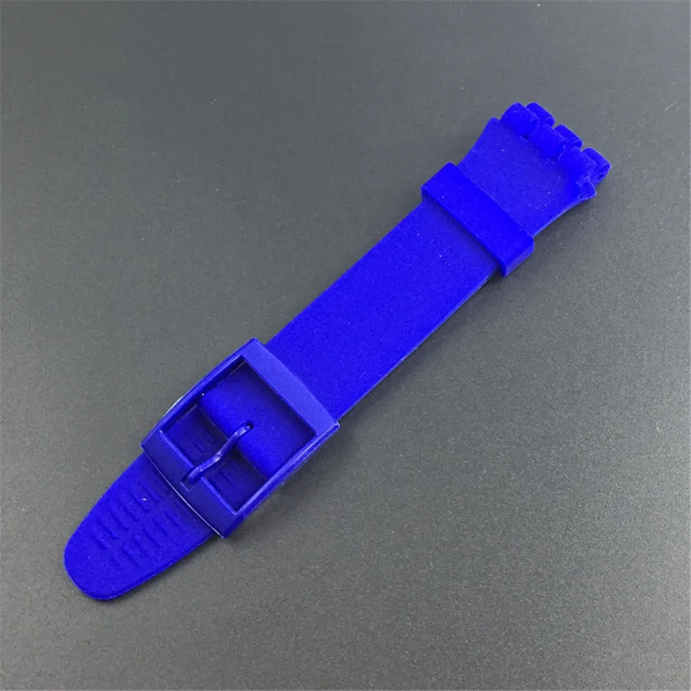 Silicone Watch Strap - Soft Rubber Replacement Wristband Bracelet