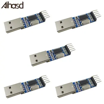 

5PCS/LOT PL2303HX USB to TTL UART Converter Module Nine of the Upgrade Board