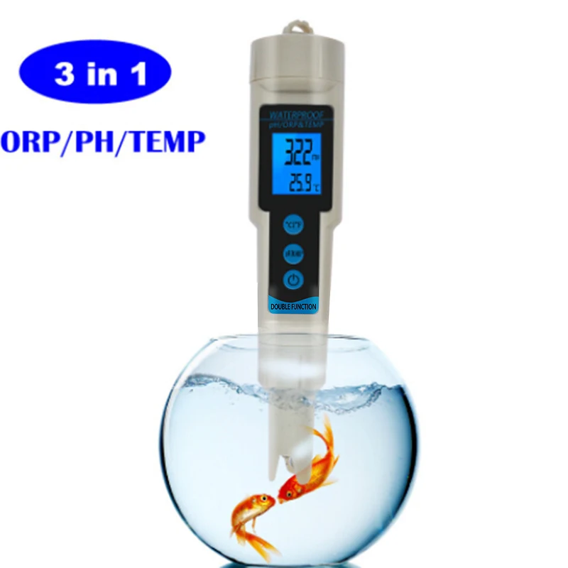 

Tester Test Pen Detector Water Quality PH/ORP/temperature Tool Plastic