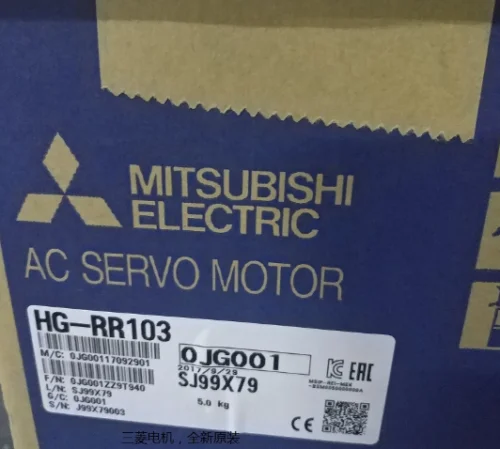 HG-RR103 Mitsubishi AC Серводвигатель HGRR103 абсолютно запечатанный