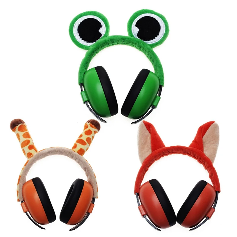 

Child Hearing Protector NRR 30DB Anti-noise Soft Earmuffs For Kids Noise Reduction Ear Protection Earmuff Sleeping