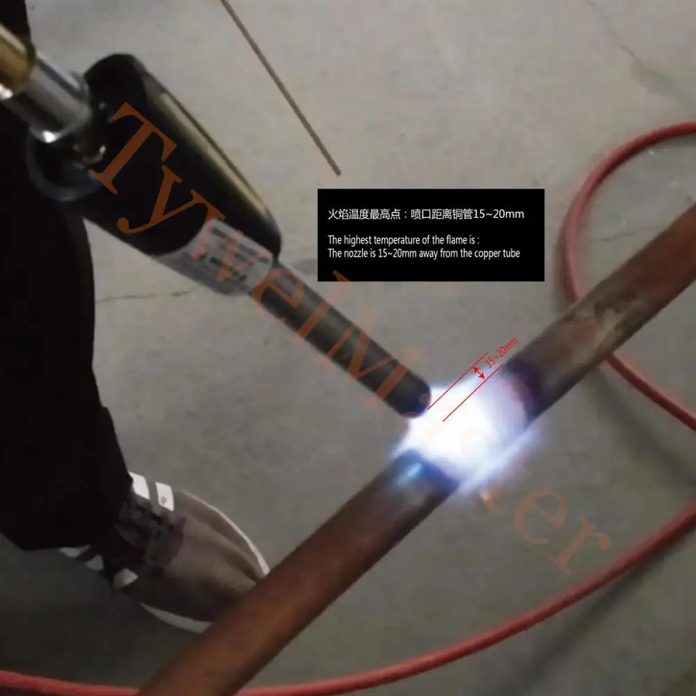 Mapp газовый сварочный фонарь Пламенный паяльный пистолет с зажиганием горелка