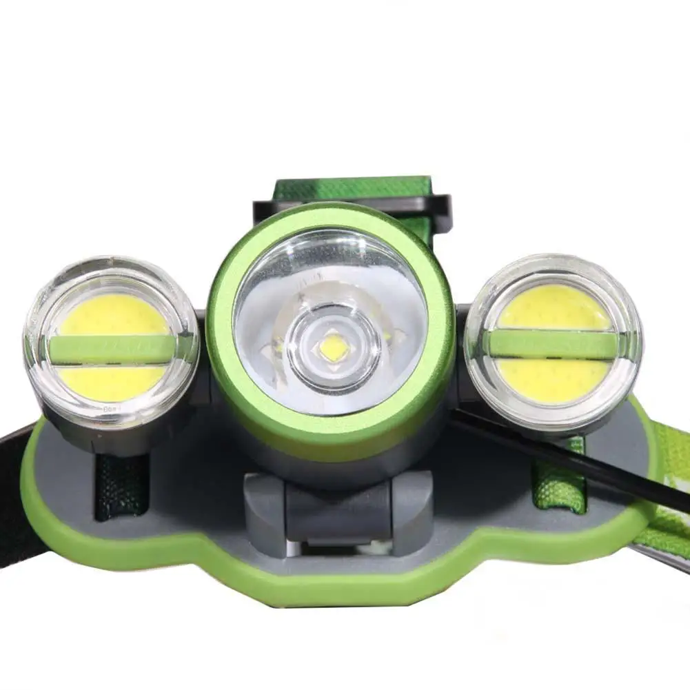 35000Lumen+COB 3 LED USB Headlamp 5 Modes Cycling Flashlight Torch