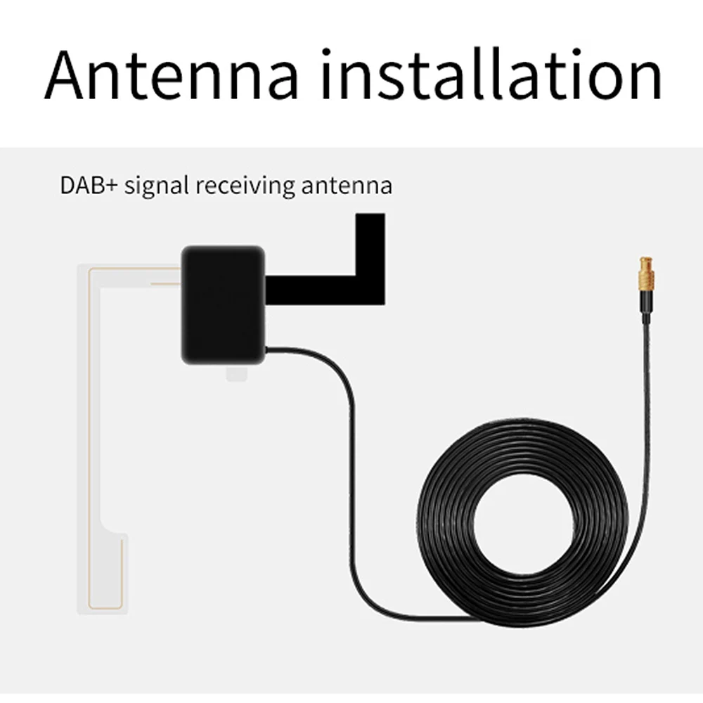 DAB цифровой радиоприемник DAB002 BT4.2 FM передатчик ЖК-дисплей USB зарядное устройство для автомобиля(только для стран, которые имеют DAB сигнал